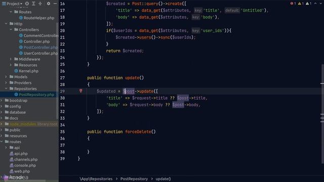 Ep18 - Repository Pattern | Laravel API Server смотреть онлайн