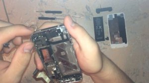 Как разобрать iphone  4s