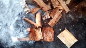 Винтовой дровокол.