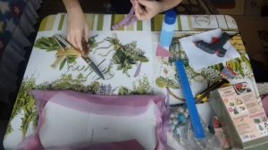 Весенний DIY Сумочка с тюльпанами