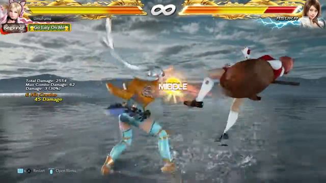 Tekken 7 - Chloe d/f+2 Combo - 2 смотреть онлайн