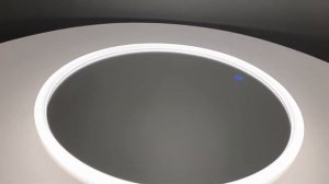 Настенное круглое зеркало Carina с подсветкой в раме от Maskota