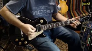 Blues on Digitech TRIO+ Jazz (style 8) Gibson LP Signature T