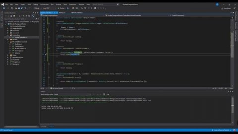 Docker Part-9 Docker Compose with .NET Core & SQL Server using Docker image from Docker hub