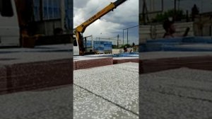 манипулятор разгрузка поддонов,мастер класс