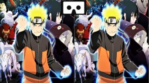 Naruto Shippuden UNS 3 3D VR video 1 3D SBS VR box google cardboard
