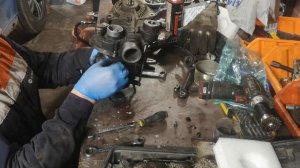 Мерседес Вито 638 2.3TD замена картриджа турбины