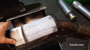 Дизель дымит из-за лопнутого сажевого фильтра. Mercedes Sprinter 313CDI 2.1d OM651