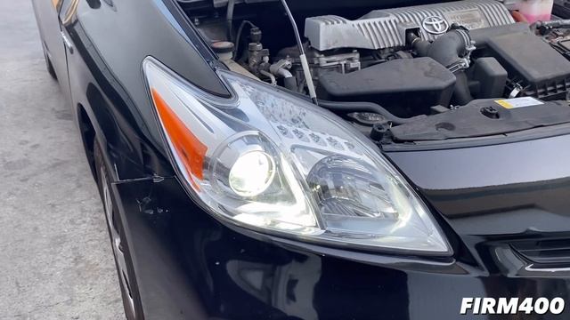 2015 TOYOTA PRIUS H11 LED LOW BEAM  194 LED WEDGE BULB DIY INSTALLATION LED LIGHTS UPGRADE