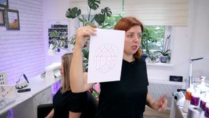 ? УРОК 4 Мелирование волос: техника мелирования и схемы для парикмахеров