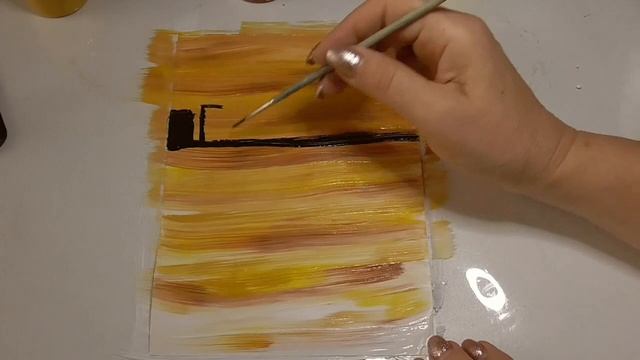 Рисуем ночной город || Правополушарное рисование