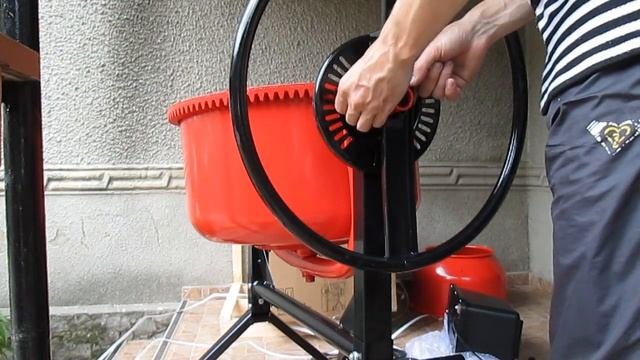 Сборка бетономешалки, Forte EW2125P.
