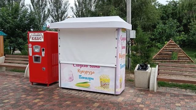 Стойка для сладкой ваты, кукурузы и попкорна Just Apple - лучшая стойка в парках и зонах отдыха смотреть онлайн