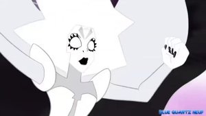 white diamond vs green diamond(Steven universe)