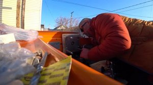 УСТАНОВКА ЛЕБЕДКИ НА МОТОЛОДКУ КРЫМ