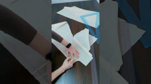 Как смоделировать блузку с цельнокроеным рукавом и ластовицей.