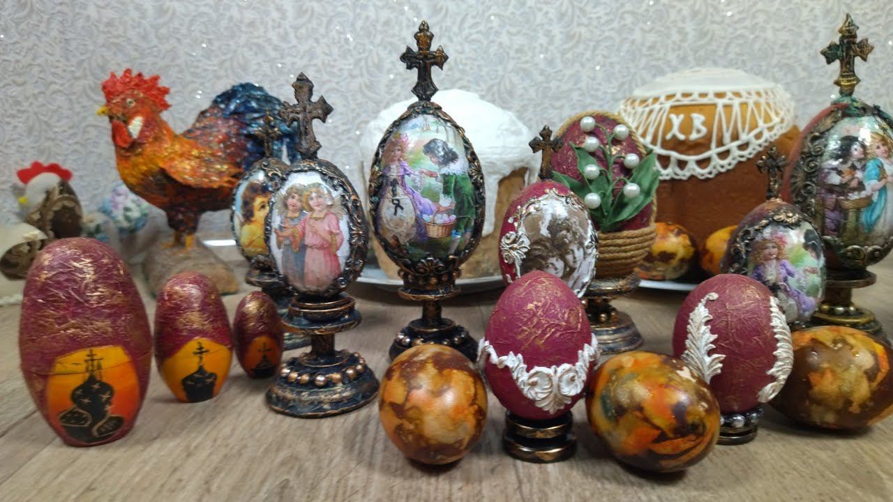 Пасхальные рукоделочки и лфх