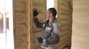 Каркасная перегородка в #бревенчатом доме. Грубейшая ошибка. Электромонтаж с Игорем Гумени.