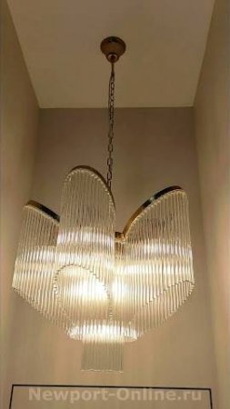 Люстра NEWPORT 3229/C french gold #interiordesign #light #дизайнинтерьера