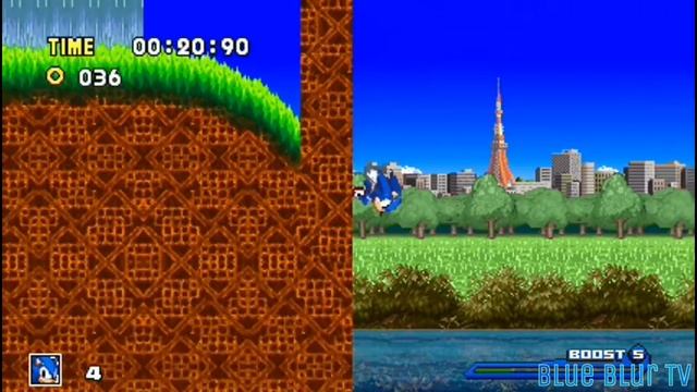 Sonic Wind ✪ Sonic Fan Games | Walkthrough смотреть онлайн