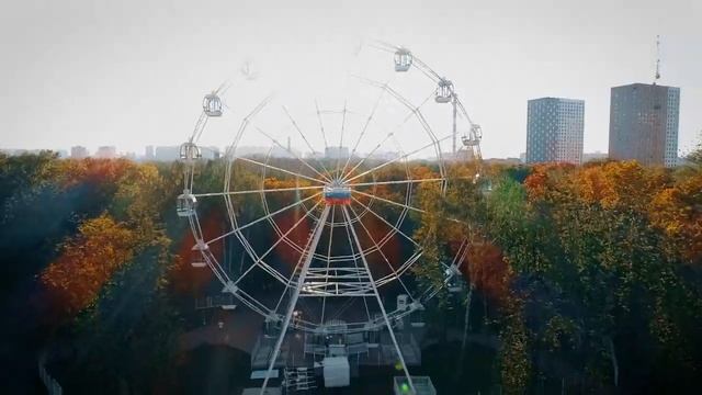 Некрасовка и Люберцы с высоты птичьего полета