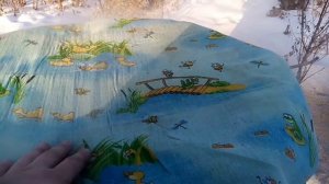 Коптим сало и рыбу в бочке