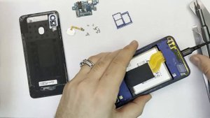 Samsung A40 (SM-A405F) Замена Платы с Разъемом Зарядки, Usb Flex Replacement Samsung A40 (SM-A405F)