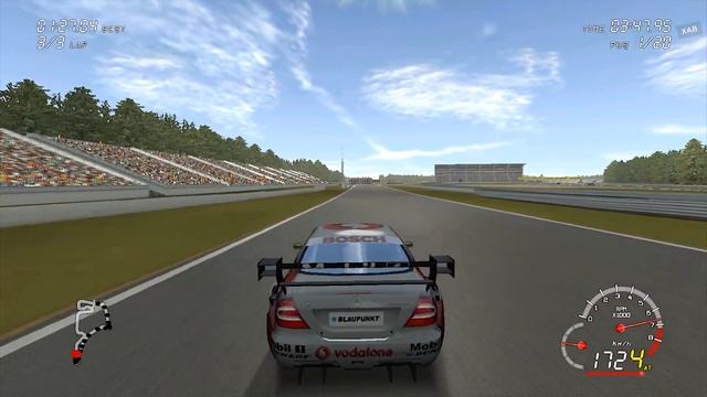 Mercedes-Benz CLK-DTM | Hockenheim Long | TOCA Race Driver 2002 смотреть онлайн