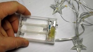 Гирлянда питаемая от батареек и ее мелкая доработка