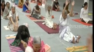 Shri Anand Giriji Maharaj - Yoga - Day 29, Nashik