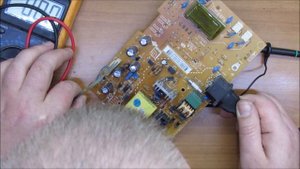 Ремонт монитора LG W1934S. Бредни электронщика.