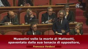 Centenario della morte di Giacomo Matteotti | Intervento di Francesco Verducci