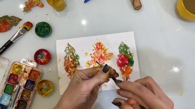 Нетрадиционные техники рисования. Идеи рисования с малышом.  Часть 2