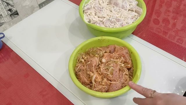 ???ЗАМАЧИВАЕМ МЯСО НА ШАШЛЫЧЕК