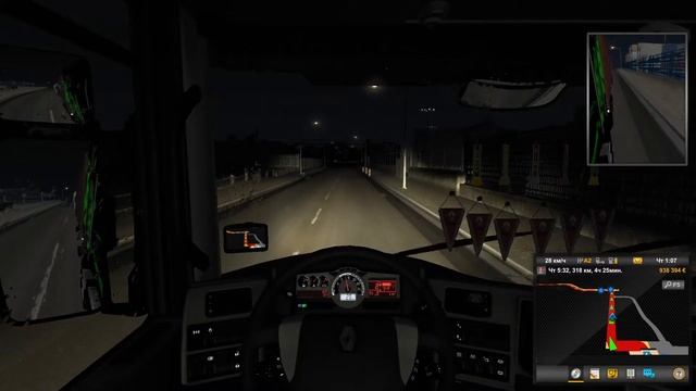 путешествие по  миру в euro truck simulator 2 с друзьями