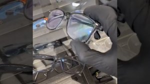 Ремонт очков. Замена оправы, перекинули Линзы по тем же параметрам в другую оправу. ❤️? #подписка