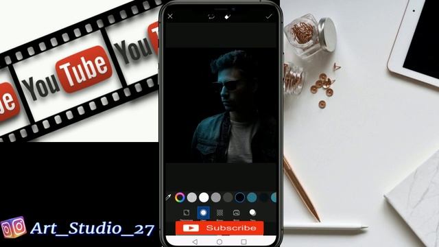 PicsArt Editing Tutorial/ Tutorial photoshop/ Уроки фотошопа в Программе PicsArt