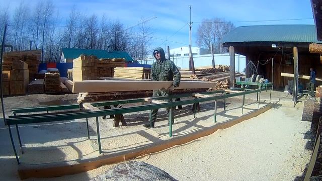 рабочий день на пилораме. смотреть онлайн