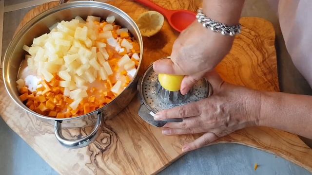 Конфитюр  из тыквы с Ананасом!  Почему бы и нет? ?