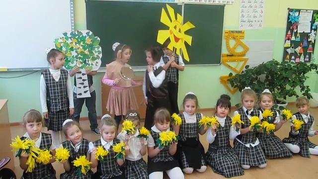 Инсценирование басни Мартышка и зеркало смотреть онлайн