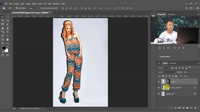 Cara Membuat Shadow  - Adobe Photoshop Tutorial