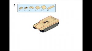 Лего мини танк T95/FV4201 Chieftain