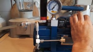 Приспособа для старта насоса на вакууме