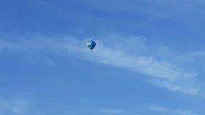 Полет воздушного шара.