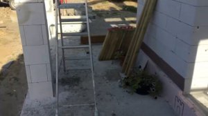 Столбы из газобетона с ЖБ СТЕРЖНЕМ!!!