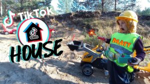 Тик-Ток Хаус СВОИМИ РУКАМИ/Tik-Tok House DIY/Строительные работы ПОШЛИ НЕ ПО ПЛАНУ/Строитель Мэтт