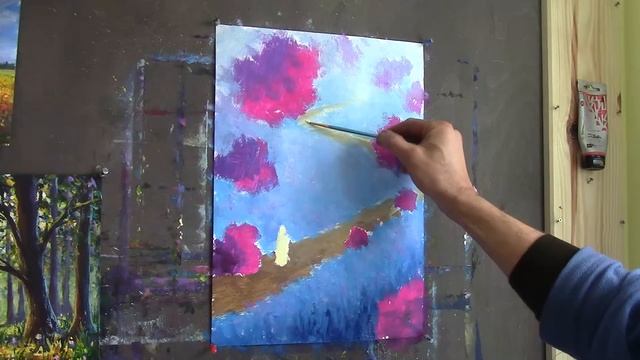 286 ПИШУ КАРТИНУ | БЛЮДА ИЗ РУССКОЙ ПЕЧИ | ПОЯВИЛАСЬ БАНЯ | ОТВЕТИЛ ЗА БАРБОСОВ - ХУДОЖНИК В ДЕРЕВН смотреть онлайн