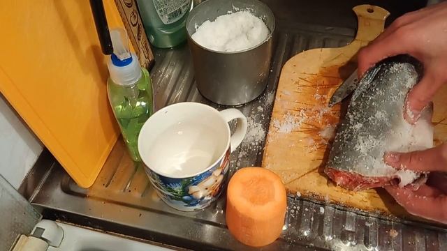 Как засолить Горбушу дома быстро за 12 часов! Красная рыба солится 12 часов!
