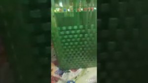 Плетение корзины из упаковочной ленты. Корзина для белья