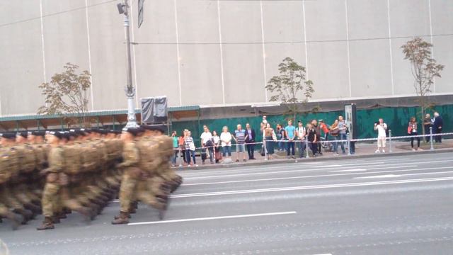 Репетиция парада в Киеве на Крещатике смотреть онлайн